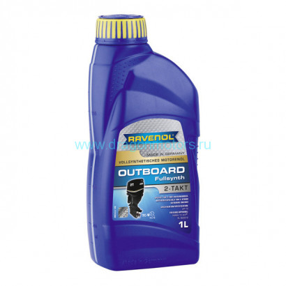 Моторное масло для 2Т лодочных моторов RAVENOL Outboardoel 2T Fullsynth