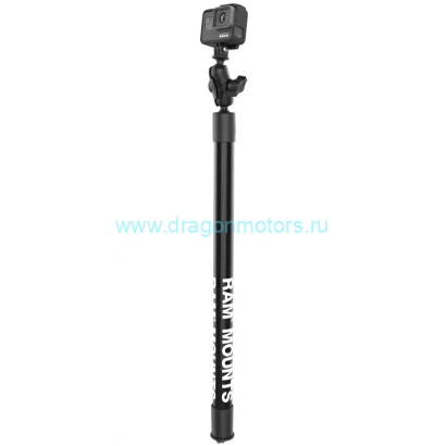 RAP-425-18-A-GOP1 крепление RAM Tough-Pole 58 см штанга на салазки для экшн камер, шары 25 мм (1)