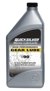 Масло трансмисионное QUICKSILVER Gear Lube High Perfomance SAE 85W-90, OEM 858064QB1, 0,946 л. (10251187)