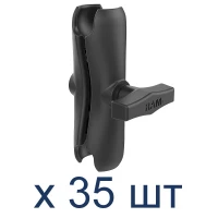 RAM-201U-35 универсальная муфта RAM средняя, 140 мм под шары 38 мм (1,5", размер" C"). Комплект 35 шт