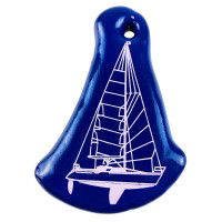 Брелок плавающий «Яхта», голубой (10017312)