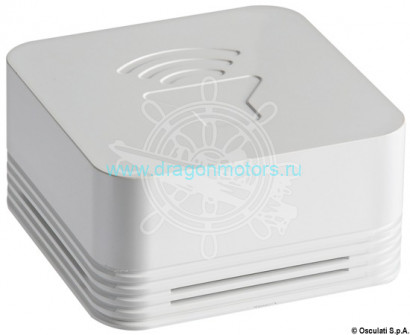 Osculati 21.104.00 - Горн мембранный Q Box Белый 12V 109 дБ