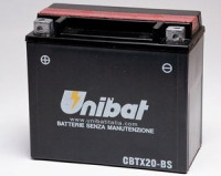 UNIBAT Аккумулятор YTX20-BS, BMCBTX20BSU