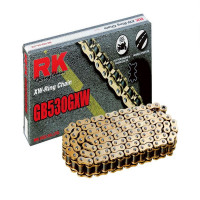 GB530GXW-110 Цепь для мотоцикла до 1400 см? (золотая, с сальниками XW-RING)