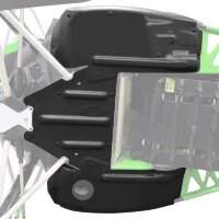 Защита днища Arctic Cat Black - 2017-2020 ZR XF 9000
