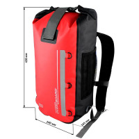 Водонепроницаемый рюкзак OverBoard OB1141R - Classics Waterproof Backpack - 20 литров (Red)