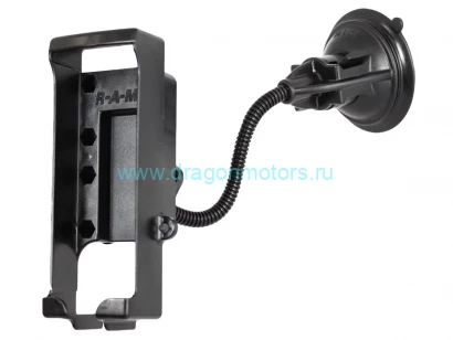 RAP-105-6224-GA1U Всасывание RAM Twist-Lock  с RAM Flex-Arm  для Garmin GPS 12 и др.