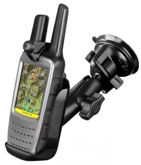RAM-B-166-GA47 Крепление на присоске RAM Twist-Lock  для Garmin Rino 610, 650 и 655t