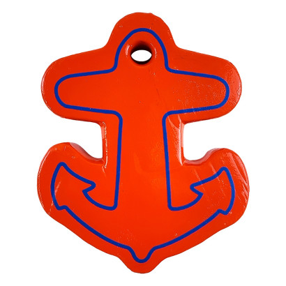 Брелок плавающий «Якорь», оранжевый. (10017310)