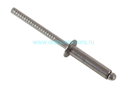 Заклепка вытяжная А4 DIN7337 4х18