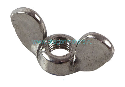 Гайка-барашек А4 DIN315 М8 немецкий тип