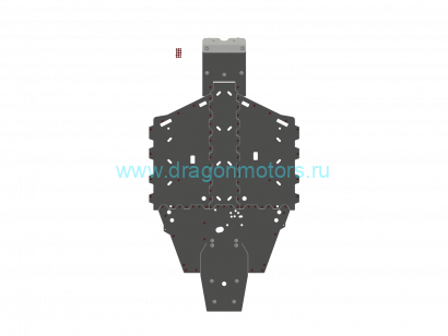 Защита днища HDPE для Can-Am (BRP)