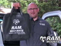 RAM-SM1B сумка RAM SEAT-MATE для ноутбука, аксессуаров и различных креплений
