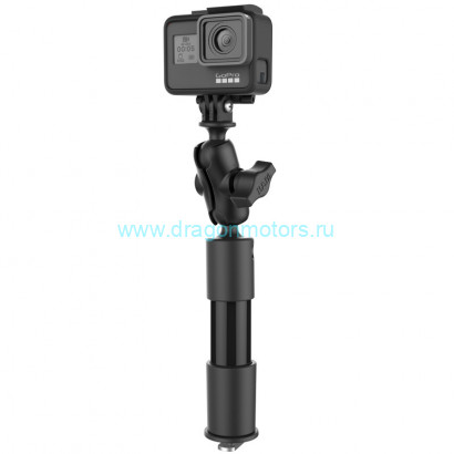 RAP-425-4-A-GOP1 крепление RAM Tough-Pole 23 см штанга на салазки для экшн камер, шары 25 мм (1)