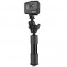 RAP-425-4-A-GOP1 крепление RAM Tough-Pole 23 см штанга на салазки для экшн камер, шары 25 мм (1)