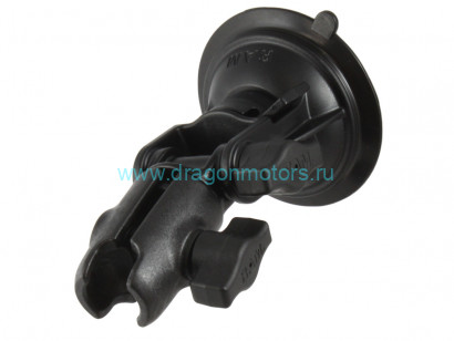 RAP-B-104-224U-QU1 авто присоска RAM с трещоткой и полумуфтой под шары 25 мм (1")