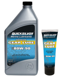 Минеральное трансмиссионное масло QUICKSILVER PREMIUM SAE 80W90, 0,237 л. (10245622)