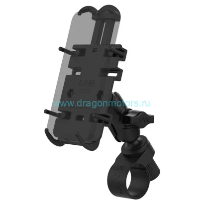 RAP-B-460-A-PD3U крепление для телефона RAM Quick-Grip  с основанием на руль RAM Tough-Strap