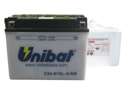 Аккумулятор UNIBAT (Y50-N18L-A)