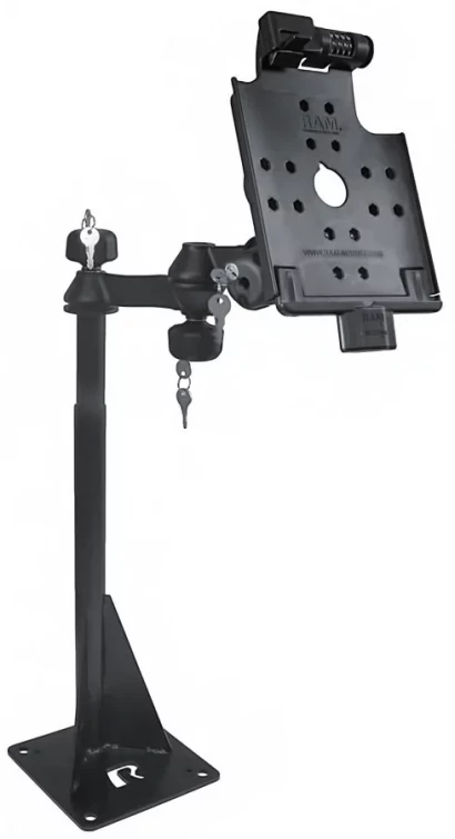 RAM-VBD-122-GWA1-AP8D2L Универсальное крепление RAM Drill-Down с фиксатором для Apple iPad 2