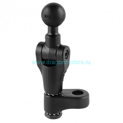 RAM-B-360U мото крепление RAM совместимое с зеркалами заднего вида, шар 1