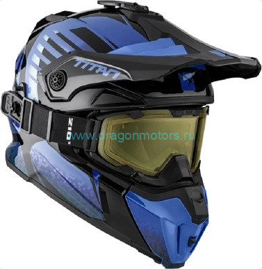 Шлем CKX TITAN Avid Blue