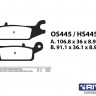 Тормозные колодки YAMAHA - OS445
