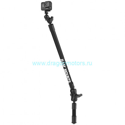 RAP-425-4-18-A-GOP1 крепление RAM Tough-Pole 84 см штанга на салазки для экшн камер, шары 25 мм (1)