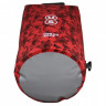Водонепроницаемый гермомешок (с плечевым ремнем) OverBoard US1005R-Flowers - Waterproof Dry Tube Bag - 20L (Red)