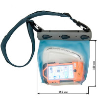 Водонепроницаемая сумка Aquapac S445 - Large Smartphone Case (Light Blue)