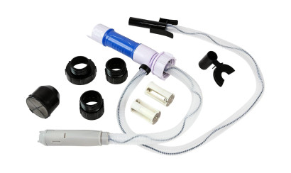 Насос электрический для перекачки топлива на батарейках 90см с автоотключением, Marine Rocket (RY90MR)