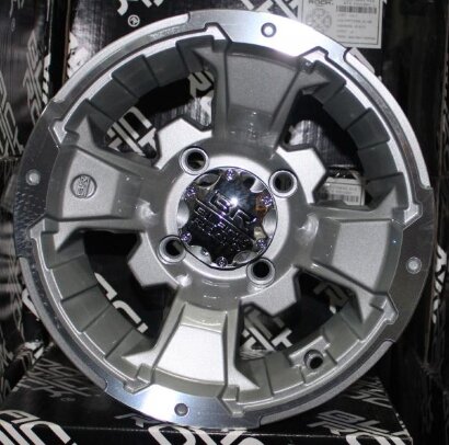 ДИСК ДЛЯ КВАДРОЦИКЛА CARLISLE BLACK-ROCK INTRUDER 4/110 5+2 12X7 (Серебряный)