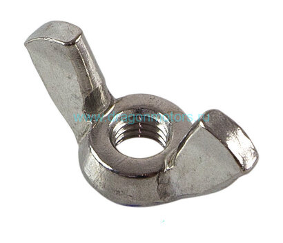 Гайка-барашек М8, нержавеющая