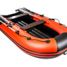 Надувная лодка ПВХ, Ривьера Компакт 3200 НДНД Комби, красный/черный