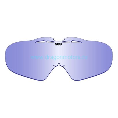 Линза 509 Sinister - Blue Mirror