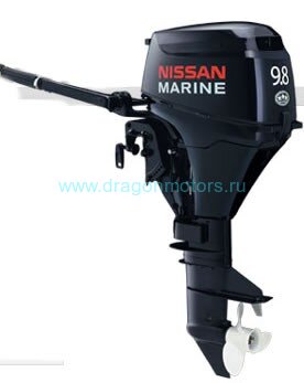 Лодочный мотор 4-х тактный NISSAN MARINE NSF 9.8 A3 1