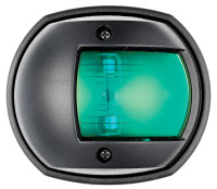 Бортовой огонь «Compact 12», зеленый, черный пластик (10237435)