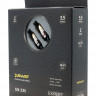 Межблочный кабель 2RCA-2RCA, 3.5 метра, витая пара, 3 экрана, медь, SWAT