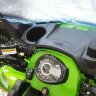 Ветровое стекло с панелью Arctic Cat Красное