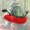 Ветровое стекло с панелью Arctic Cat Красное