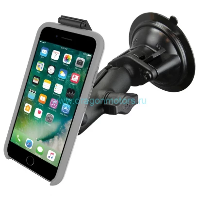 RAM-B-166-OT2U Крепление на присоске RAM Twist-Lock  для чехлов для телефонов OtterBox UNIVERSE