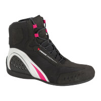 Мотоботы женские DAINESE MOTORSHOE LADY D-WP - BLACK/WHITE/FUCHSIA