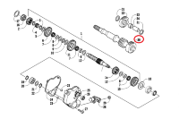 Вал КПП Arctic Cat OEM 0822-001