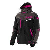 Куртка FXR Renegade FX с утеплителем - Black/Char/Fuchsia