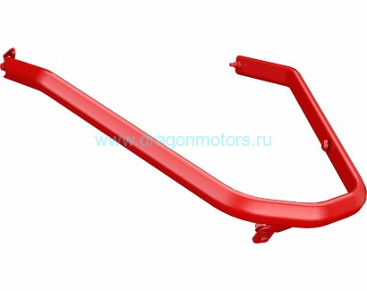 Бампер передний для снегохода AXYS (Красный)