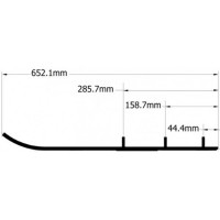 Конек лыжи Arctic Cat (комплект 2шт) A-04-0-4-115