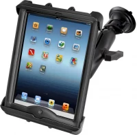 RAM-166-TAB17U авто крепление RAM для Apple iPad 1-4 в чехлах Lifeproof и др.  муфта 140мм, шары 38мм