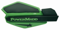 Ветровые щитки для квадроцикла "PowerMadd" Серия STAR, зеленый/черный
