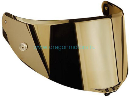 Визор AGV GT3-1 E05 AS (SPORTMODULAR XXS-L) - IRIDIUM GOLD