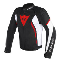 Куртка мужская DAINESE AVRO D2 TEX - BLACK/WHITE/RED